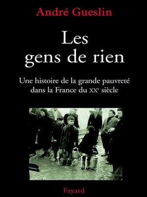 cover image of Les gens de rien